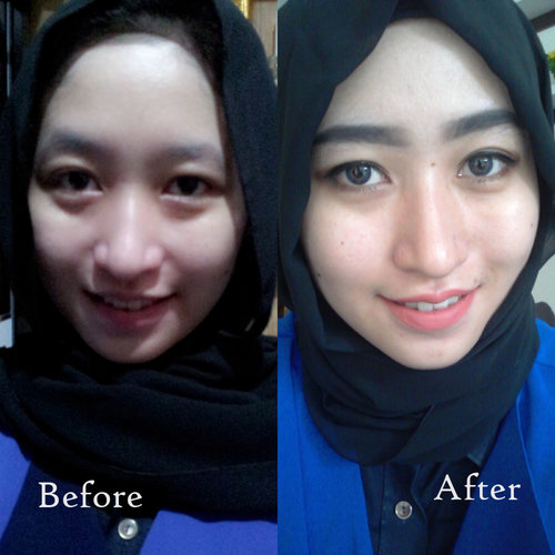 this is it my simple make up and lets go to office... hihii
#ClozetteID #GoDiscover #SILKYGIRL #makeup #before #after