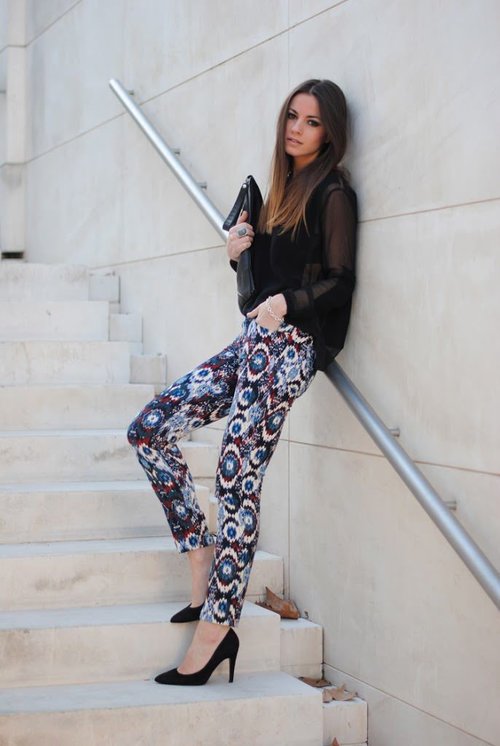 Current obsession: Printed Pants!