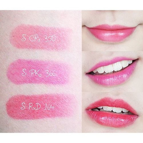 I can't be any happier since finally, @shuuemura_ww 's Rouge Unlimited Sheer Shine lipsticks will be launched soon in Indonesia @shuuemuraid !
as I promised, here's the complete swatch of the three shades that I got. it might not be as vibrant when swatched on my hand but look how the colors pop on my lips! so are you ready to pop? 💋💋💋
.
.
#NatashaJS #NatashaJSreview #mysheershine #VioletBrush #shuuemura #clozetteid #beautyblogger #bblogger #asian #뷰티블로거 #makeup #beauty