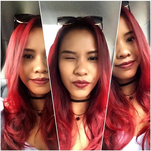 Red hair don't care ❤🔥🔥🔥🔥❤ I love my long res hair, this hair is everything 💋❤ #indonesiayoutuber #muaindonesia #muajakarta #blogger #indonesiabeautyblogger #fdblogger #indonesianlivinginbangkok #starclozetter #clozetteid #hair #redhair #redhairdontcare