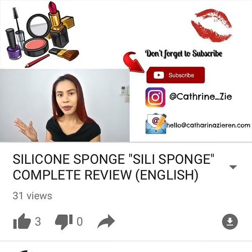 Hello Beauties,

Are you curious about new makeup tools that has been so popular lately? What is it? Is it worth to have it? And how to use it?... check my new video on Youtube (click link on my bio) 😉

Hope you enjoy the video 😍
Don't forget to subscribe ❤

#blogger #youtuber #review #siliconesponge #silisponge #makeupreview #youtube #youtubevideo #starclozetter #clozetteid #indonesianlivinginbangkok #muaindonesia #muajakarta #bangkok #thailand #makeup #makeuplover #indonesian #makeupartist