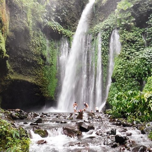 Morning peeps ❤️ Photo: Tiu Kelep waterfall, Mt.Rinjani Lombok Indonesia. 
#blogger #bloggerid #fblogger #travelblogger #travelgram #travel #wonderfulindonesia #lingkarindonesia #indotravellers #indonesiatravellers #StarClozetter #ClozetteID #lombok #indonesia