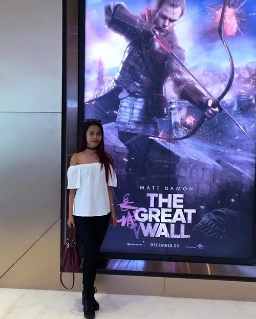 Movie review from "The Great Wall" 
I give 9 to this movie, Amaze with the costumes, props and everything on that movie.. a great message behind the story, I think this is the first time Matt Damon play in this kind of movie and he slay it.. but of course my eyes can't stop starring at Andy Lau the legend 😂 he still handsome as always with a bit wrinkle 😉 ah yes Jing Tian who looks sooo damnly beautiful as a Commander Lin 😍❤ Sooooo great movie to watch ❤

#movies #thegreatwall #moviereview #bangkok #thailand #starclozetter #clozetteid #indonesianlivinginbangkok #mattdamon #andylau