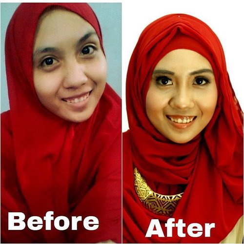 Before And After Makeup #clozetteid #godiscover #silkygirl