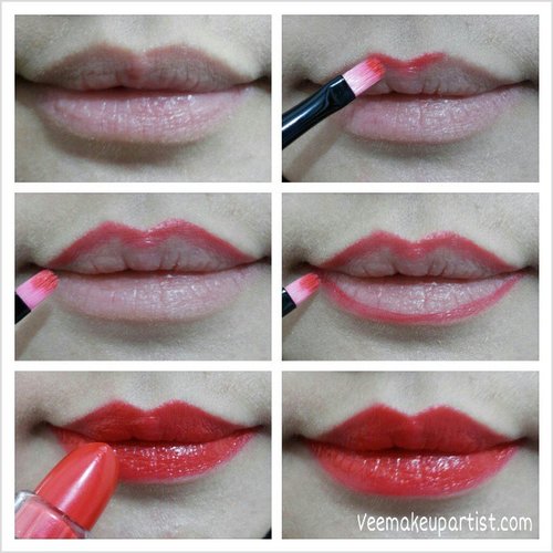 Red lipstick 101. 
Product used : @nyxcosmetics Butter Lipstick JUJU (BLS15)
More at 
#redlips #tutorial #makeup #nyx_cosmetics #vegas_nay #clozetteid #makeupartist #MUAindonesia #veemakeupartist