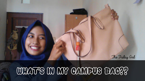 Want to know what's in my campus bag? Read the full article here : http://kaniarda.blogspot.co.id/2016/11/whats-in-my-campus-bag.html