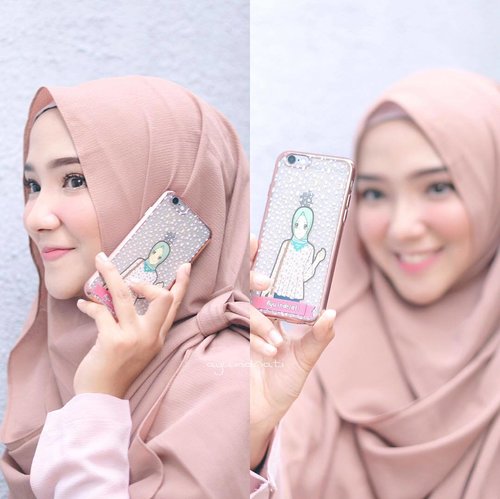 🐢 Custom Muslimah Phone Case from -- @rancha.os 🐢 Cooocuuuteee>,<! 💕 .....#cute #case #phonecase #hijab #clozetteid #endorse #ayuindriati