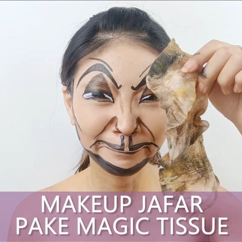 Video Jafar nya pake Magic Tissue aja yak! Gak ada tutorial.. Pusing ama encok berkutat sama makeup.. Gak kepikiran buat bikin tutorial nya wkwkwkwk.. .
But hope you enjoying it!!!
Magic tissue inspired @janineintansari
.
Final look bisa kalian liat juga di post sebelum ini ❤
.
.
.
@cchannel_id @cchannel_beauty_id
@bunnyneedsmakeup  @ragam_kecantikan @zonamakeup.id 
@tampilcantik 
@indobeautygram 
@100daysofmakeup
@inspirasi_cantikmu @tips__kecantikan
@indovidgram
.
.
.
.
.
.
.
.
#luellaartistry #luellamakeup #artsymakeup #luellaartistry #jafarmakeup #facepaintingideas #makeupjafar #disneymakeup #aladdinmakeup #jafarmakeupinspired #jafarfacepaint #colorfulmakeup #koreamakeup #clozzetebeauty #Clozetteid #beautyvlogger #beautybloggerindonesia #beautybloggerbandung #beautyvloggerbandung #bandungbeautyblogger #bandungbeautyvlogger