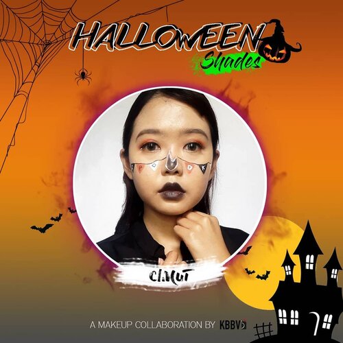 S P O O K Y 🎃Heyyoo geenggs, kali ini aku lagi collab bareng KBBV dalam rangka Halloween Vibes 👻Slide fotonya buat liat hasil makeup temen2 aku yg lain 😍#kbbvmember #kbbvmakeupcollab #halloweenmakeup #widlimselfie #Clozetteid