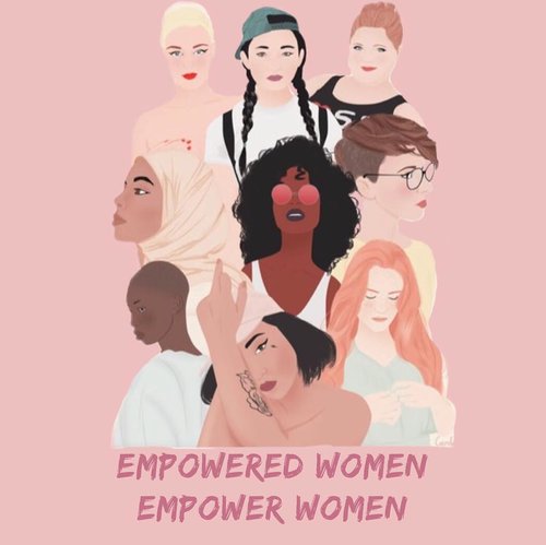 Shout out to all of the women out there who love themselves, in a world that teaches them not to 👸🏽👸🏼👸🏻👸🏿👸🏻👑
_____
Illustration: unknown 
#empoweringwomen #empowerment #feminist #feminism #girls #girlsunited #blacklivesmatter #bopo #bodypositive #bodypositivity #clozetteid #supportwomen #diversity #diversitymatters #asianpride