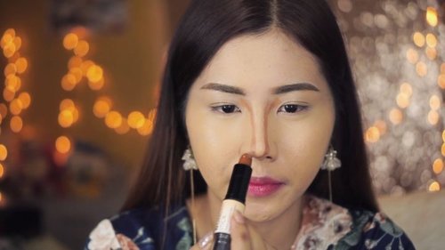 How to contour your nose with @nyxcosmetics_indonesia wonder stick!
.
@indobeautygram @indovidgram @tampilcantik #tampilcantik #ivgbeauty #indobeautygram #clozette #clozetteid #beautyjunkie #beautyjunkies #instamakeupartist #makeupporn #beautyaddict #motd #makeuptutorial #beautyenthusiast  #makeupjunkie #makeupjunkies #beautyvlogger #wakeupandmakeup #hudabeauty #featuremuas #undiscovered_muas #hypnaughtymakeup