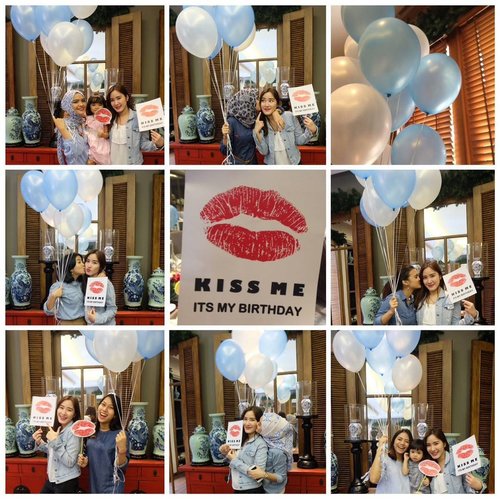 Happy birthday our dear @apsariindriyani many kisses and hugs from us.
You know we love you💋💋💋 #birthday #party #blue #pandor #partydecor #bestfriend #mygirls #instagood #photooftheday #balloons #ClozetteID