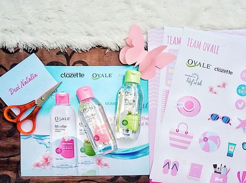 Can you spot the cute things in picture No. 1 ?Can you guess what we do?Yes! We make a pop-up card with @clozetteid, @ovalebeautyid and @absolute_women. Wanna know the final result? Slide to see mine ➡️#OvalexClozetteID #AbsolutexClozetteID #MomentOfRefresh #LetsGoMicellar #GetReadyWithOvale #MicellarWater #AbsolutelyActive #clozetteid