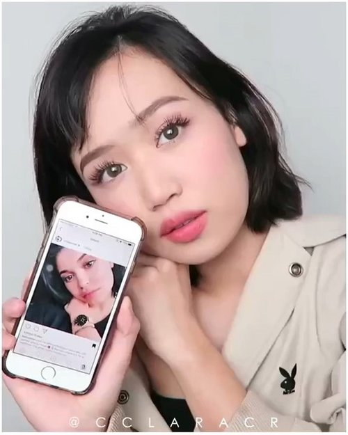 Have you guys watch my tutorial on this makeup look? Recreating @kyliejenner simple makeup using drugstore products! Go watch on my youtube channel! Link on bio! ....#indobeautygram #ivgbeauty @indovidgram @indobeautygram #clozette #clozetteid #charisceleb  #nyxcosmeticesid #tampilcantik #undiscovered_muas @tampilcantik