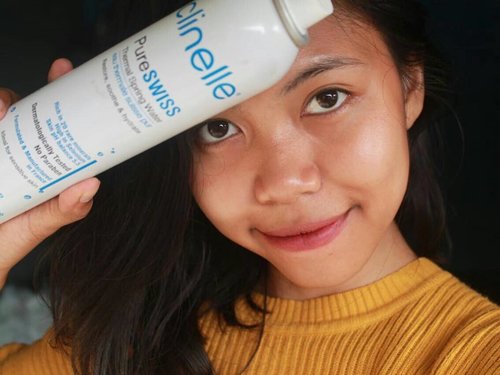 Sudah nonton skincare routineku di YouTube? Disana aku masukin @clinelleid PureSwiss Thermal Spring Water sebagai step pengganti toner and it works Ah-MAZING to me seriusan! I also have the review on #blackxugardotcom so you can head over there! #Clozetteid #skincare #ClinelleXClozetteIdReview #Clozetteidreview #25AmazingSpringPower #ThisisNotJustanOrdinaryWater #ClinelleIndonesia #ProtectandRevive