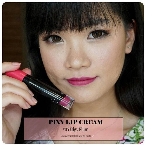 💋💄
Lipen lagi 😆😆
Warna no.5 ini gak kalah bagus lho 😊
Nah galau kan mau pilih mana 😆
.
Reviewnya bisa klik di bio ya
https://youtu.be/YUyb8UNKDsE

Review di blog 👇
bit.ly/PixyLipCreamAllShades-Luci
#ClozetteStar #ClozetteID #JogjaBloggirls #bvloggerid  #IndonesianBeautyBlogger #BloggerIndonesia #PixyLipCream