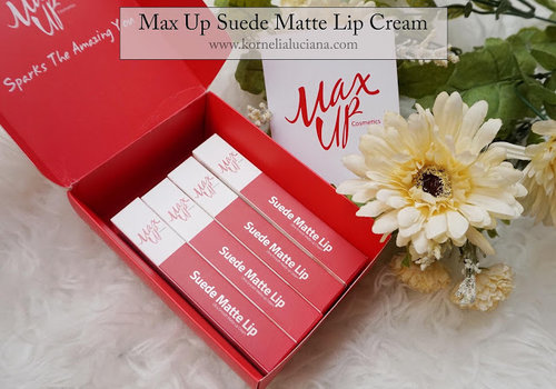 Kornelia Luciana: [Makeup Review] - Max Up Suede Matte Lip Cream