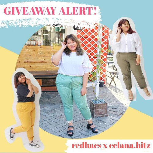 ✨✨SURPRISE ! ✨✨
Ini dia yang udah aku janjiin dari entah berapa bulan lalu. Aku minta maaf banget kalo harus ketunda selama ini. 🙏✨ Giveaway ini adalah bentuk terima kasih aku karena udah melewati jumlah follower 3000k dan juga aku sudah lebih dari 1 tahun bekerjasama dengan @celana.hitz sebagai model katalog mereka. Maka dari itu aku mau bagi bagi hadiah lumayan banyak!

Cara ikutan giveawaynya gampang banget nih: - Follow akun @redhacs dan @celana.hitz
- Komen "done" di postingan ini

Pemenang pertama akan mendapatkan -Voucher belanja di @celana.hitz sebesar Rp. 150.000
-1 set kosmetik Sariayu
-Eyeshadow Althea x BCL
-1 set Natur Hair Care Olive Oil. 
Pemenang Kedua mendapatkan -Voucher Belanja di @celana.hitz sebesar Rp. 75.000 -1 set Senka -Beaussential Whitening Serum
-1 set Natur Hair Care Olive Oil. 
Pemenang akan dipilih secara acak dan diumumkan pada tanggal 11 Maret 2020!
Good luck semuanyaaa!! ✨💕 #giveaway #giveawayindo #giveawayindonesia #freestuff #Clozetteid #clozetteootd  #ootdbigsizeindo #fashion #cute  #shoxsquad #ootdplussizeindo #curvy #curvygirl #plussize  #bodypositive  #ootdindonesia #ootdindo #ootdredhacs #redhacsmixnmatch