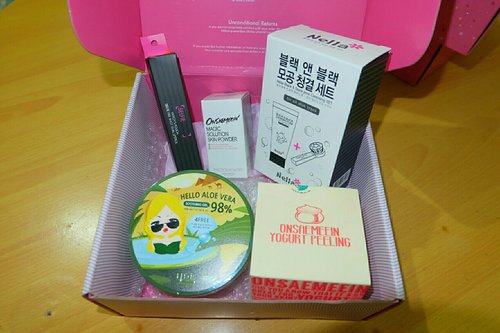 Unboxing Althea #6 😍 #althea #altheakorea #witchspouch #yet #onsaemeein #koreanskincare #aloeverasoothinggel #aloevera #acnecare 