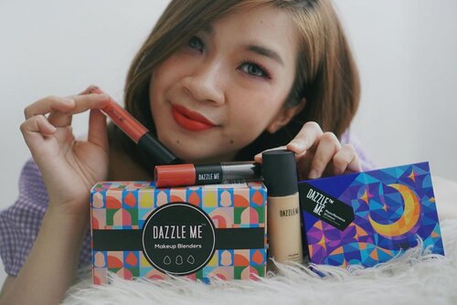 Yuhuu mau menebar racun makeup murah meriah tapi punya kualitas badai, makeupnya rata-rata di bawah 100 ribu guys dari @dazzleme.beauty.official 🥰

buat yang penasaran sekece apa produknya mampir ya ke channel youtube aku linknya ada di bio https://youtu.be/lE_W-d3on9s
#shantyhuang #beauty #beautyblogger #makeuphaul #makeupmurah #dazzleme #clozetteid #clozettedaily #instadaily