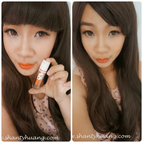 Hi all…Review etude house colour in liquid check my blog http://www.shantyhuang.com/2015/03/review-etude-house-colour-in-liquid.html?m=0#shantyhuang #Indonesia #indonesian_blogger #beauty #beautyblogger #ulzzang #uljjang #orange #lips #etude #korea #makeup #love #selfie #selca #clozettedaily #clozetteid