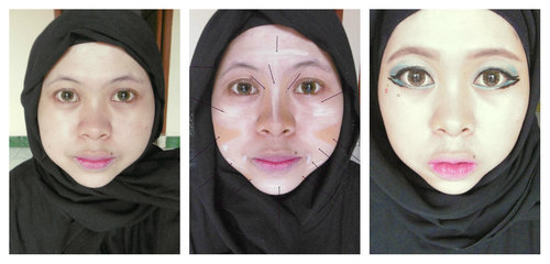dscovershintaI love contouring with Make over camouflage cream face concealer [review] www.shintatlshinta.blogspot.co.id