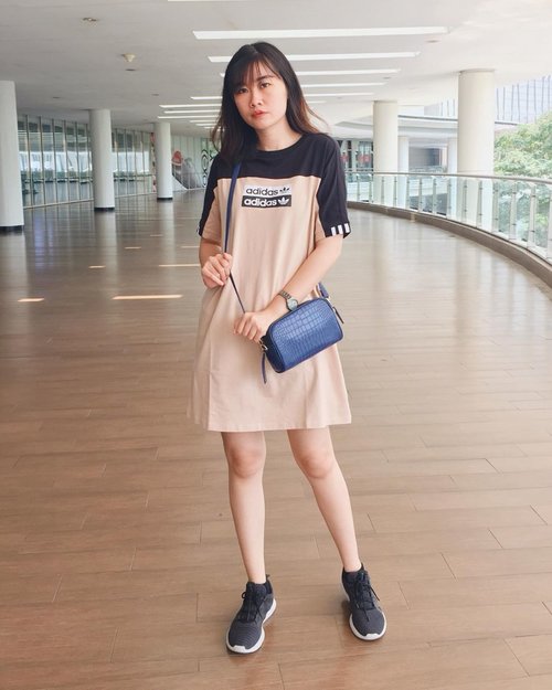 Wearing tee dress from @adidasindonesia
•
#clozette #clozetteid #ootd #lookoftheday #fashion #style #lookbook #whatiwore #whatiworetoday #outfit #fashionista #instastyle #instafashion #outfitpost #fashionpost #fashiondiaries #adidas #adidasindonesia #adidasoriginals