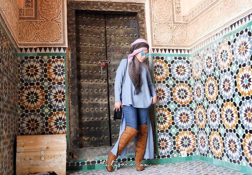 It’s not enough to just start. You have to keep going too. 🏫 : Ben Youssef Madrasah#chichijab #fashion #hijabfashion #instafashion #clozetteid #beautybloggerindonesia #beautybloggerid #hijabstyle #hijablook #hijabstreet #bblogger #bloggerbabes #hijabmodesty #bloggerslife #bloggerstyle #morocco #benyoussefmadrasa #hijabblogger #hijabilookbook #hijabeauty #beautyhijab #marrakech