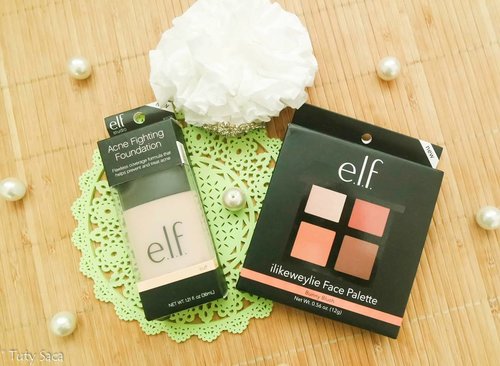 New alert ! My acne-foundation with new packaging (i hope the formula doesn't chage too) and try new baby at @elfcosmeticsid #ilikeweyliefacepalette #ilikeweylie #playbeautifully #elfacnefightingfoundation #beautyblogger #beautybloggerindonesia #clozetteid #elfcosmetics #makeup #makeupjunkie #motd