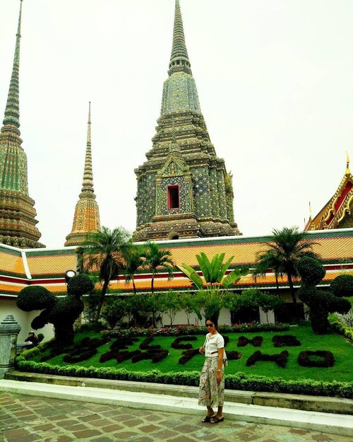 Morning
.
.
.
.
.
#watpho #Temple #Bangkok #Thailand #Traverra #TraverraBangkok #ClozetteID