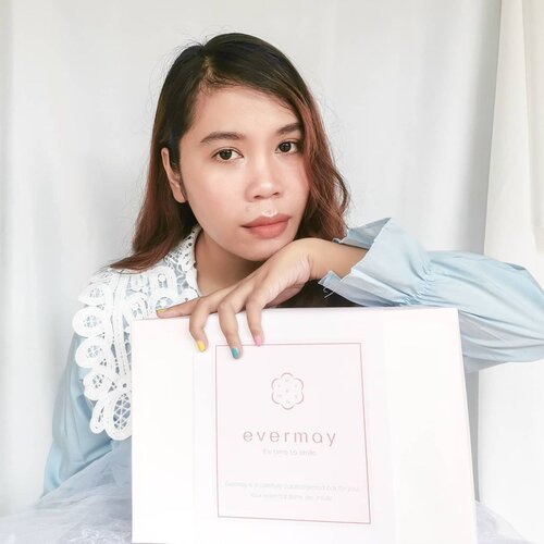 Evermay is a special period box filled with special care items for your period. So, I few weeks ago I got their first box, I'm super excited because this is something new for me, I haven't heard about this kind of box but it sounds really amazing!

The items housed in a beautiful pink-blush box, and yeah it smells pretty good, gave you a pleasant and comfortable feeling when you opened the box.

Here are the items inside the box :
💗 La Nature Signature Premium Organic Pads (26cm pack of 10)
💗 La Nature Signature Premium Organic Pads (24cm 2 packs of 3)
💗 La Nature Femine Tissue (pack of 6)
💗 Goodfeel Original Premium Organic Pads (42cm pack of 4)
💗 Goodfeel Premium Organic Pantyliner (pack of 28)
💗 Medi Heally Herbal Steam Patch (pack of 3)
💗 Talk to Her Kinesiology Tape (2 packs of 3)
💗 Tree Scented Air Flora Essential
💗 Lala Rose Day Natural Therapy Oil
💗 Lala Rose Inner Patch Solution
💗 Dr. Jart+ Vutal Hydra Solution
💗 Loyly Hydrogel Eye Patch
💗 Vitamin C Candies
💗 Cassia Seed Tea

Those products above are carefully curated to keep you comfortable during the period by only using pads made from premium organic materials, take care of your unpleasant smells during the period, care your cramps, and of course for your glowing skin.

All items in the box will be very useful for my next period.  I have tasted the vit C candy, I love it!

Where to buy?
https://www.kmall24.com/shop/evermay/
Or check their website www.evermay.co.kr

@evermay_global 
#evermay #periodbox #evermaybox #monthlybox #kbeauty #koreanproducts #organicpads #beauty #beautycommunity #beautyblogger #beautyreview #beautytips #clozetteID #instagood #instapict #instabeauty