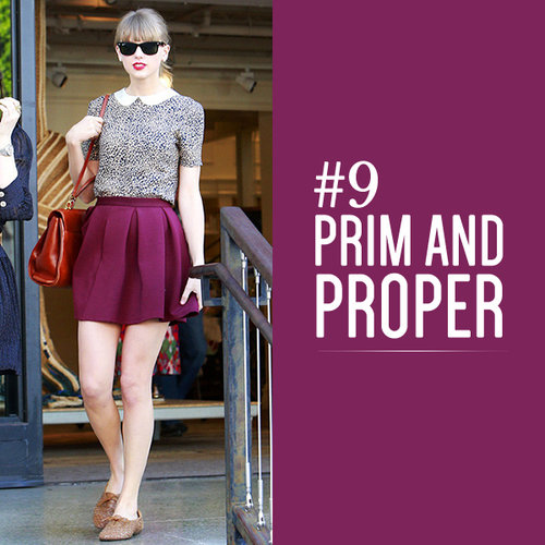 Top 10 Taylor Swift Street Style Looks We Love - #9 - Prim And Proper