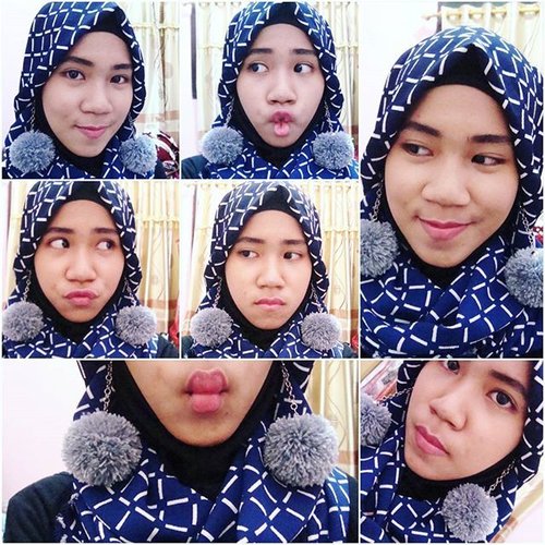 So in love with this earrings 😍😘😄😊 hihiInspired from ka @dwihandaanda's style♡#selfie #hijab #hijabers #clozetteid #clozettedaily #pompomearrings #dwihandayanistyle #pardonmyface