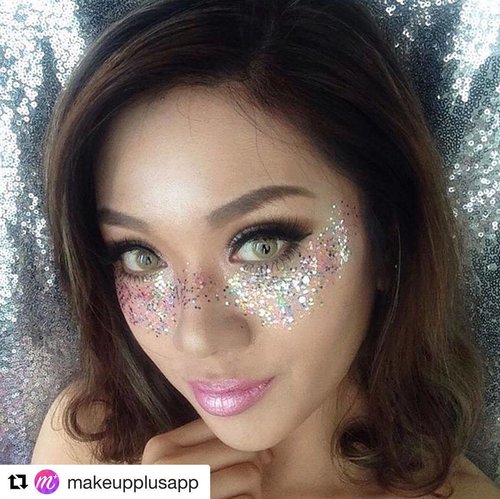 Thanks a lot @makeupplusapp for featuring me ❤  #Repost @makeupplusapp with @repostapp
・・・
Go Glitter or Go Home 🦄 What's your favorite MakeupPlus glitter look?
-
📸 #Repost from @veronikajane 💜