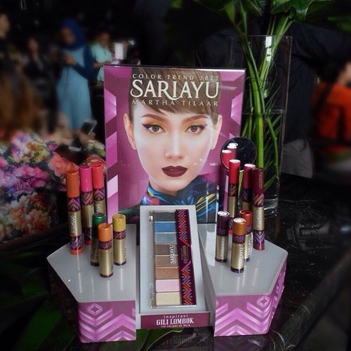 From yesterday's event 'Gathering Beauty Blogger Cantik Indonesia bersama Sariayu Martha Tilaar '

Menampilkan Color Trend 2017 Inspirasi Gili Lombok yg terdiri dari Liquid Eyeshadow, Duo Lip Color, dan Eyeshadow Kit.

Inovasi @sariayu_mt senantiasa mempercantik wanita dan dengan bangga mengatakan #AkuCantikIndonesia

#Sariayu
#BanggaCantiknyaIndonesia #sariayubeautybloggergathering2017 
#TrendWarnaGiliLombok
#LiquidBeauty
#BeWonderfulMovement
#WonderfulIndonesia
#beautyinfluencer #beautyanthusiast