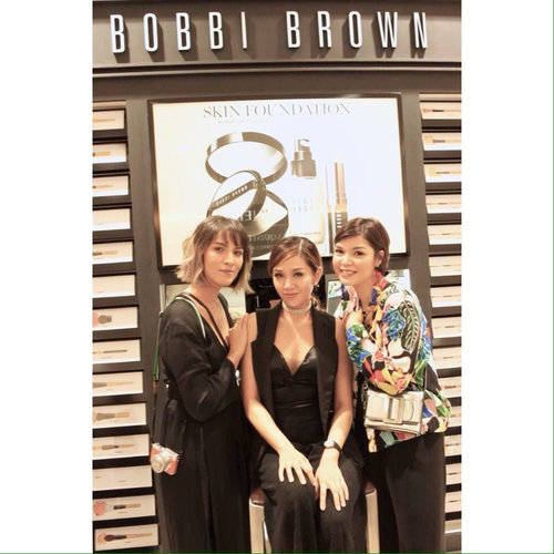 Thanks a lot for yesterday's excitement @bobbibrownid @glitzmediaid #bobbibrownid#bobbibrownxglitzmedia