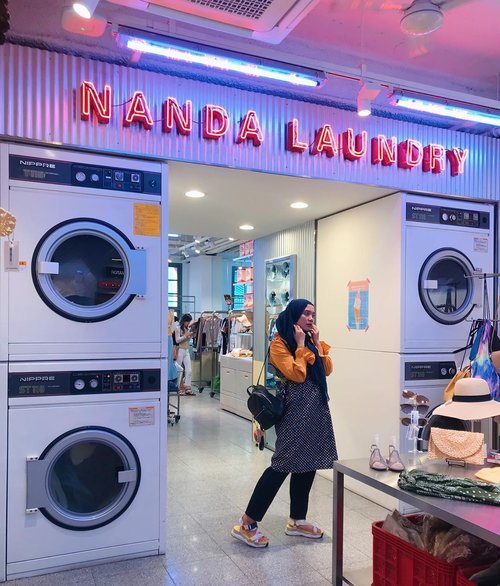The kind of laundry u need#clozetteid #mellatravelogue #mellainkorea