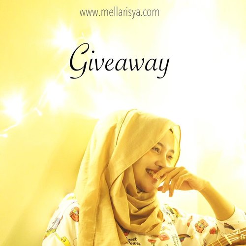 So, commemorating the 4th anniversarry of my blog, I'm hosting a giveaway for the first time eveeerrrr! Jadi, buat yg mau ikut seru2an ayo join, iseng2 berhadiah karena caranya gampang syekali!
1. Nonton video : "Hijab tutorial #3 by Mella" ,kemudian jgn lupa subscribe yaa karena ada kejutan lainnya nanti 💕
2. Share foto close up kamu di instagram dengan menggunakan style hijab di atas, cantumkan hashtag #giveawaymellarisya kemudian tag dan mention @mellarisya 
3. Buat foto kamu semenarik mungkin, ditunggu paling lambat tgl 12 September mendatang.

Pemenang dgn foto yg menarik akan mendapatkan sebuah gift fashion lucu dari aku snilai 500k+, (hint: zara).😍🤤❤️ Pemenang yang beruntung akan direpost fotonya di instagram pada tgl 14 September

So, what are you waiting for? Let's join the fun 🌈 good luck! 
Note : hanya untuk domisili Indonesia.

#clozetteid #LYKEbassador #giveaway #giveawayindonesia
