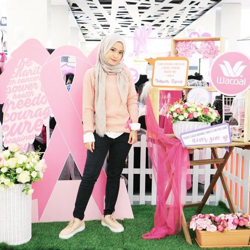 Attending Wacoal Global Pink Ribbon Movement. @wacoal_id. Let's spread breast cancer awareness for women's bright future 👩🏻‍🎤👩🏻‍🎤👩🏻‍🎤
#wacoalpinkribbon2017
.
.
.
#clozetteid #beauty #indobeautygram #beautyblogger #beautynesiamember #dailymakeup #blogger #indonesianbeautyblogger #indonesianfemaleblogger #bloggerperempuan #아름다움 #구성하다 #charisceleb