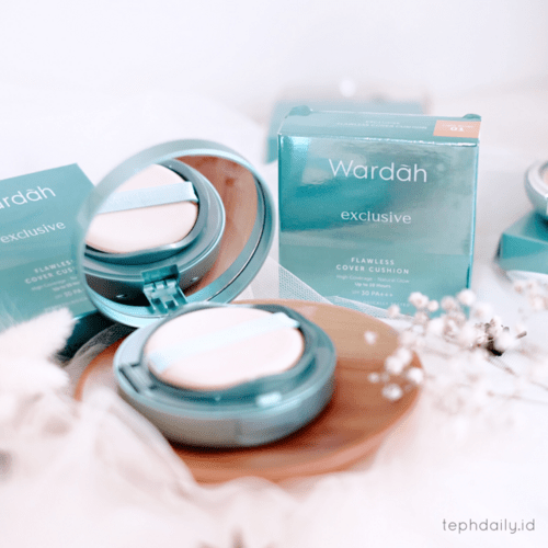 Must Have Cushion : Wardah Exclusive Flawless Cover Cushion - Tephie's Daily Life