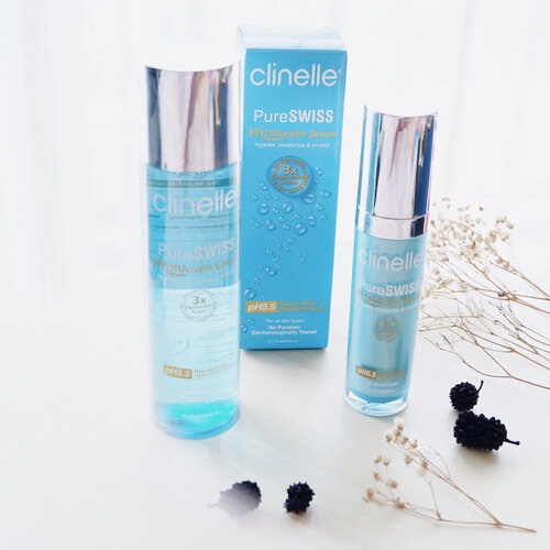 Clinelle Cleansing Step —
Step 3 - Toner/Lotion
A lotion with texture like a water that help to nourish, smoothing, and take care of your skin. This lotion can help to tighten your pores and helps our skin to absorb the next product well.
Pour enough lotion on your hand and pat on the face, wait until it seeps and dries 👌🏻
.
Step 4 - Serum
Hydracalm serum will help to hydrating and moisture your skin in a long time.
After your skin is clean, put some of Hydracalm serum on your hand and apply gently on the face + neck. Make this step perfect use Hydracalm cream/Caviar gold cream 👏🏻
.
.
.
#clinelle 
#clinelleindonesia 
#clozetteid 
#review 
#blogger 
#bloggerindo 
#flatlay 
#potd 
#skincare 
#skincareroutine