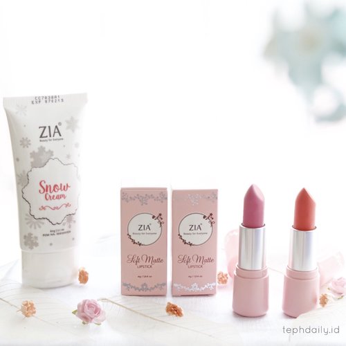 (Review) ZIA Snow Cream and ZIA Soft Matte Lipstick - ZIA Skin Care