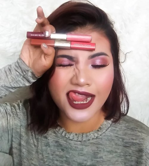 .
Do you know that i looove lipstick??? I wish i spoil myself with every lips products that exist.
.
Tencu
@evi_cosmetic @bandungbeautyvlogger for the chances.
.
#BBVxEvicosmetics #evicosmetics #bandungbeautyvlogger .
#Clozetteid #beauty