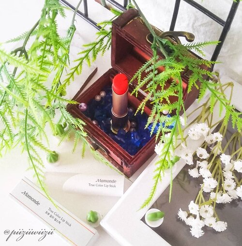 LIPSTICK ORANGE FAVORITE!!!!!
.
.
#minireviewbella
.
.
Yang suka banget sama lipen orange sini merapat! #yass
.
.
Ginchu Orange kece ini bisa di bilang favorit banget karena teksturnya yang creamy, matte finish, dan moist bgt. Aku gak pernah banget pake lipen warna orange gini karema emang ngerasa kuramg cocok aja di kulit eksotis ini.
.
.
Tapi Mamonde True Color Lipstick shade "11" ini bagus banget. Gak bikin kulit jadi kusam ataupun kampungan. Pigmentasi dari lipen ini mantep banget, bisa menutup warna kulit bibir yang hitam dalam sekali swipe. #wow
.
Memang warnanya masih lumayan sheer kalau sekali swipe. Tapi di banding lipen orange lain yang aku punya ini terbilang high coverage. #mantul .
Packagingnya pun so simple dan cantik. Simplicity is tge key! Dan mengingat semua rangkaian produk dari @mamondeindonesia itu mengandung bunga mungkin ini juga sama punya kandungan tersebut. But i dunno juga sih. Tar aku coba research dulu.
.
.
Halal? Gak Tau. Mungkin
Tapi kalau gak salah sih sudah halal. Lagi-lagi aku mesti research dulu. Di tunggu yass tar sayah update.
.
.
Menurutku ini nilainya 4 dari 5.
💗💗💗💗
Where to buy : @shepora_indonesia atau online store
Price : Rp 120.000 - Rp 130.000
.
.
#mamondeindonesia #clozetteid #beauty #clozetteco #beautybloggerindonesia #beautygoersid #bandungbeautyvlogger #bloggermafia #setterspace #bunnyneedsmakeup #lipstick #koreanmakeup #lipstickmurah #korea #makeup #motd #orange #flatlay #flatlayjournal #flatlayenthusiast