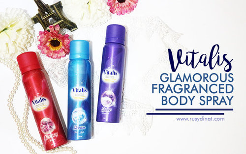 Be Confident with Vitalis Glamorous Fragranced Body Spray 