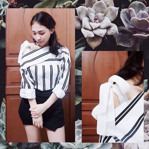 In the end, we only regret the chances we didn’t take. //ribbon b&w stripey top: @obelch.id
•
•
•
•
•
•
•
•
•
•
#quotesdaily #quotes #quotesaboutlife #quotehidup #vscofilter #clozetteid #gracegirsangendorsement #endorsement #endorse