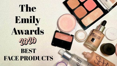 BEST FACE PRODUCTS OF THE YEAR | Emily Awards 2020 - YouTube
