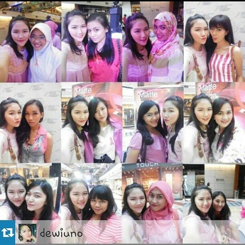 #Repost from @dewiuno with @repostapp —

#selfie like crazy with bblogger fellas yesterday at breast cancer awareness campaign with @clinique and @esteelauder ^^ Thanks for having me～♡
#makeup #beauty #event #esteelauder #clinique #bcacampaign #breastcanceraware #wearestrongertogether #pink #beautyblogger #bblogger #fun #clozetteid #clozettedaily #selfies #selca