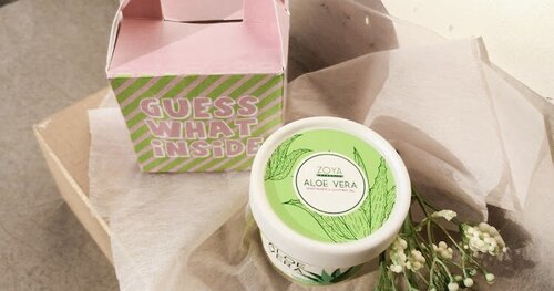 ALOE VERA SOOTHING MOISTURIZING GEL DARI ZOYA