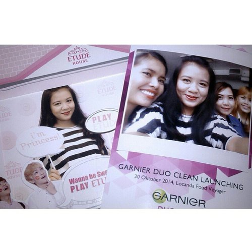good friends great events, I have so much fun today 💃💃🙌🙌
#DuoCleanLaunch #Garnier  #MagicAnyCushionLaunch #EtudeHouse #clozetteID #clozettedaily #bloggerevent #beautyblogger #IBB
